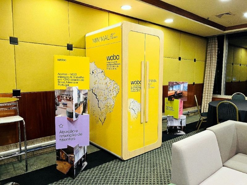 Totens para Evento em São Paulo Exemplo 1 | Cipriani Comunicação Visual
