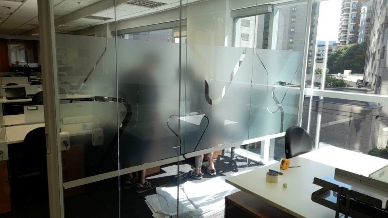 Vinil Jateado Efeito Fosco em São Paulo Exemplo 4 | Cipriani Comunicação Visual