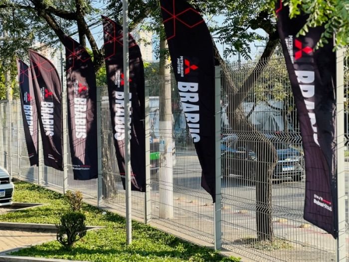 Wind Banner em São Paulo Exemplo 3 | Cipriani Comunicação Visual