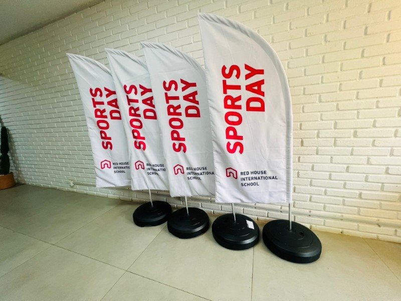 Wind Flag Banner em São Paulo Exemplo 1 | Cipriani Comunicação Visual