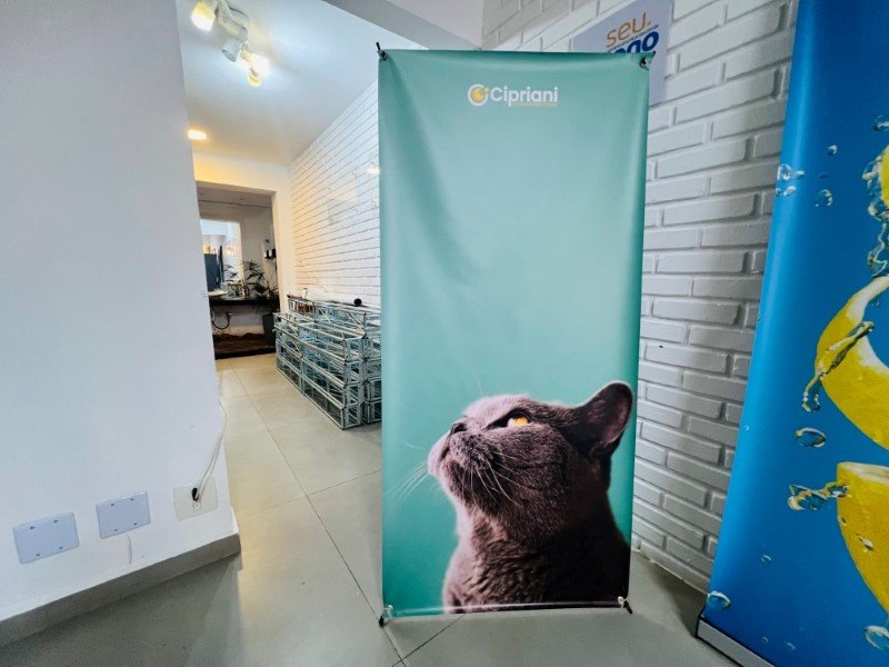 X Banner em São Paulo Exemplo 3 | Cipriani Comunicação Visual