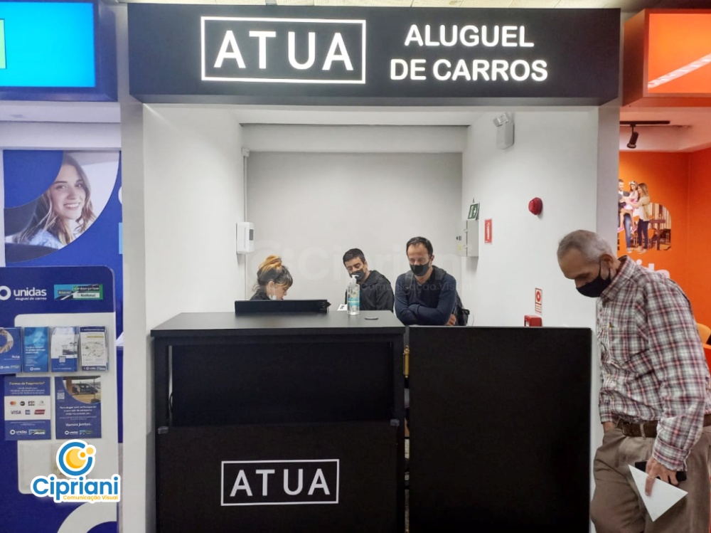 Adesivação de Stand para Aluguel de Carros, Cote Já 1 Imagem Adesivação de Stand para Aluguel de Carros, Cote Já 1 Imagem