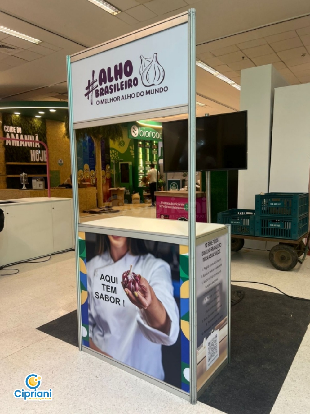 Adesivação de Stand para Personalização de Evento, Compre 1 Imagem Adesivação de Stand para Personalização de Evento, Compre 1 Imagem