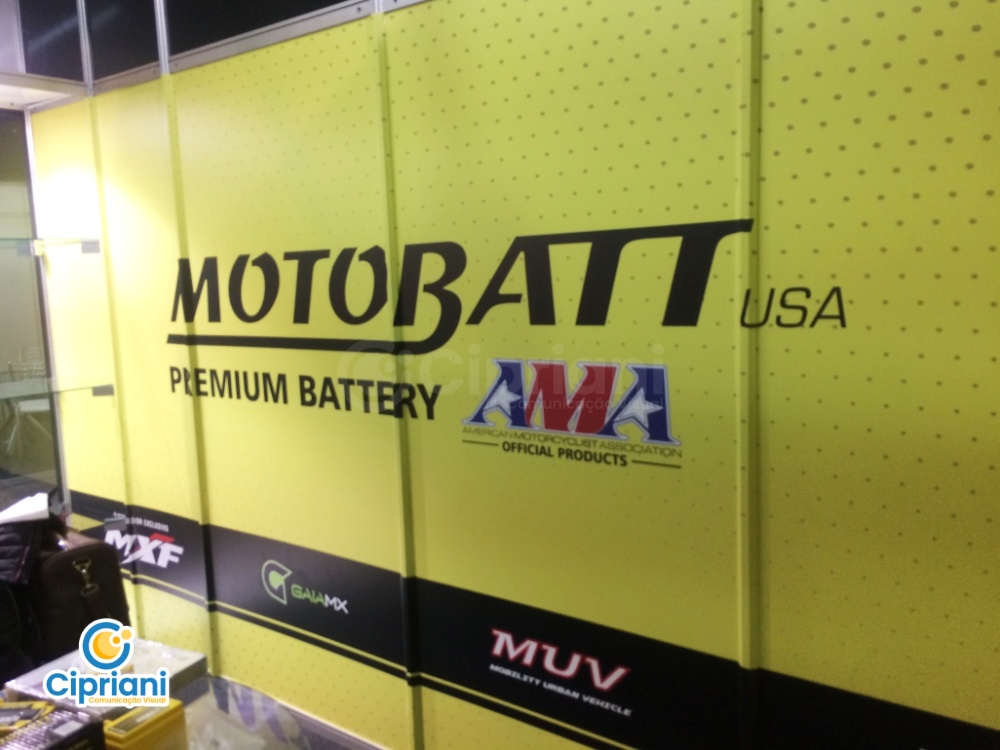 Adesivo para Stand de Evento de Motocicletas, Orçamento 2 Imagem Adesivo para Stand de Evento de Motocicletas, Orçamento 2 Imagem