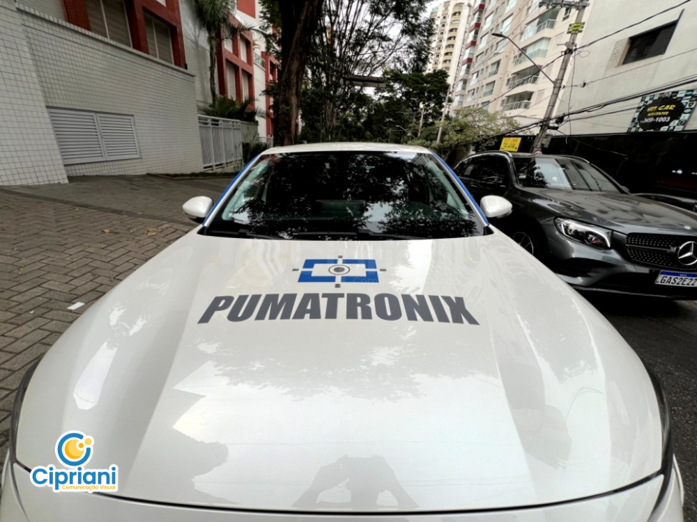Adesivo de Veículo Carro para Eventos e Feiras Azul e Branco 3 Imagem Adesivo de Veículo Carro para Eventos e Feiras Azul e Branco 3 Imagem