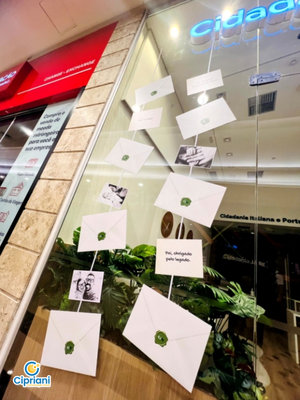 Adesivo para Vitrine Dia dos Pais Branco e Verde, Saiba Mais 2 Imagem Adesivo para Vitrine Dia dos Pais Branco e Verde, Saiba Mais 2 Imagem