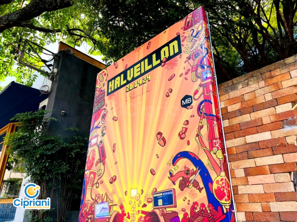 Backdrop para Evento em Bar de Pinheiros, Compre Já 2 Imagem Backdrop para Evento em Bar de Pinheiros, Compre Já 2 Imagem