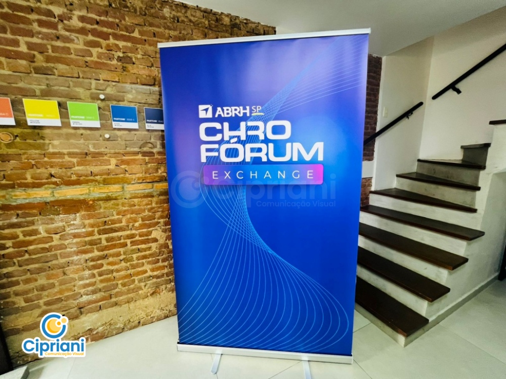 Banner Rollup Retrátil em Azul e Cinza, Preços e Orçamentos 2 Imagem Banner Rollup Retrátil em Azul e Cinza, Preços e Orçamentos 2 Imagem