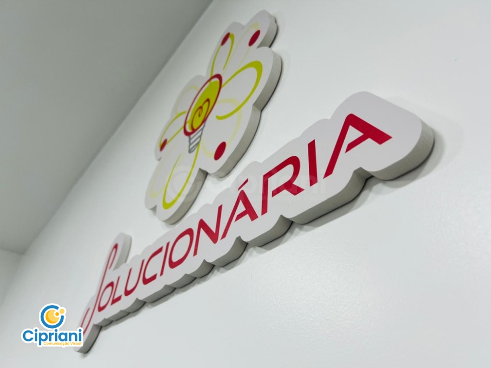 Logo em PVC Expandido Amarelo e Vermelho, Preço e Prazo 1 Imagem Logo em PVC Expandido Amarelo e Vermelho, Preço e Prazo 1 Imagem