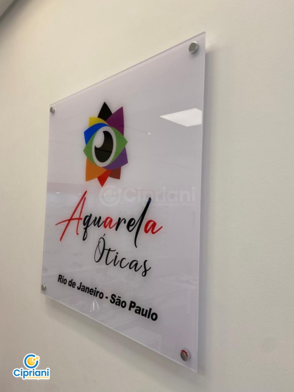 Placa de Acrílico Colorida Colorido, Orçamento Rápido 1 Imagem Placa de Acrílico Colorida Colorido, Orçamento Rápido 1 Imagem