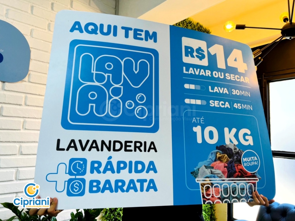 Placas PS com Impressão Azul e Branco, Orçamento Rápido 1 Imagem Placas PS com Impressão Azul e Branco, Orçamento Rápido 1 Imagem