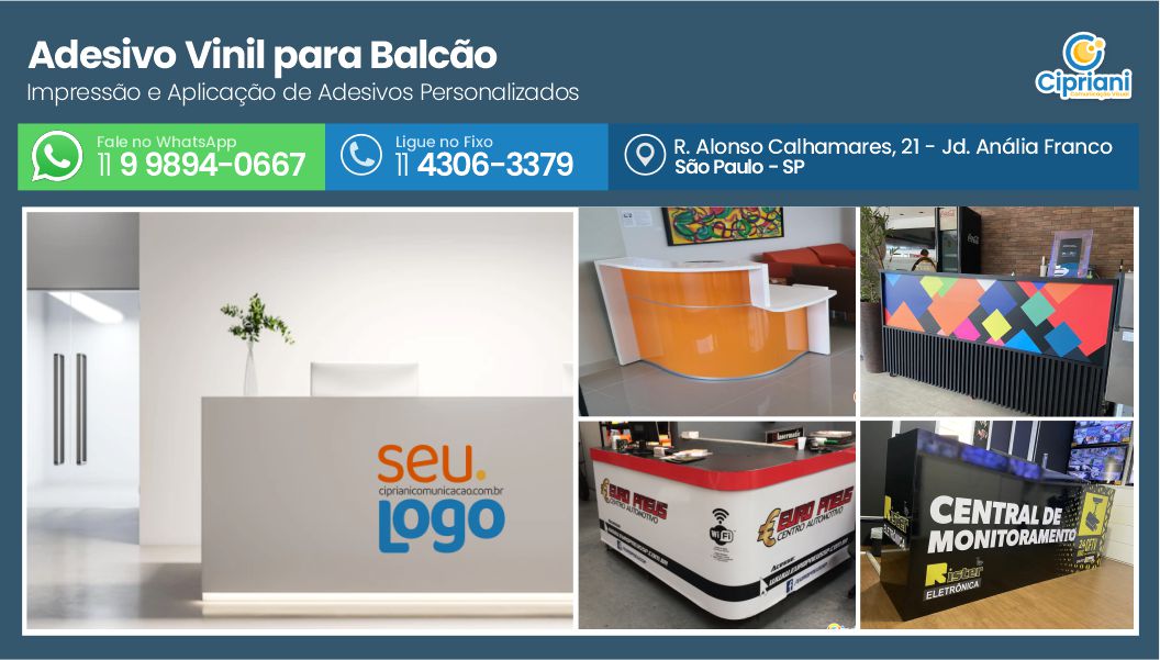 Adesivo Vinil para Balcão em São Paulo, Orçamento Online 1 Imagem Adesivo Vinil para Balcão em São Paulo, Orçamento Online 1 Imagem