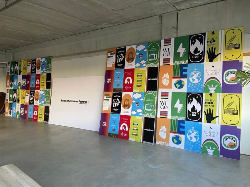 Adesivos para decoração de interiores | Cipriani Comunicação Visual