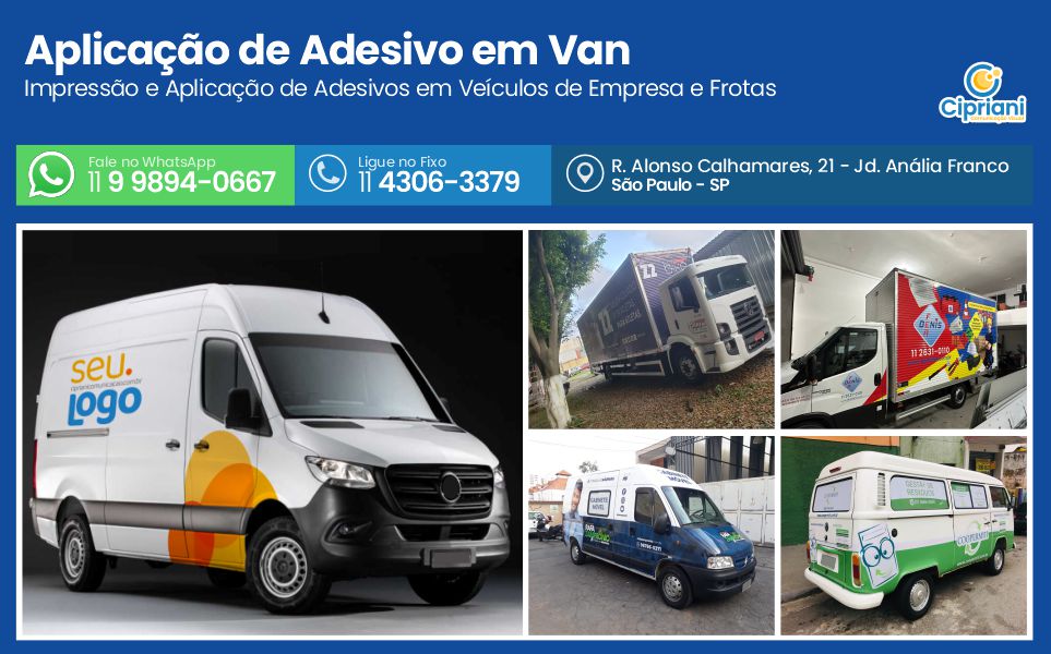 Aplicação de Adesivo em Van em São Paulo, Faça seu Pedido 1 Imagem Aplicação de Adesivo em Van em São Paulo, Faça seu Pedido 1 Imagem