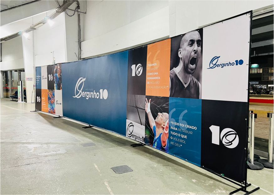 Backdrop para Eventos e Shows Personalizados | Cipriani Comunicação Visual em São Paulo SP