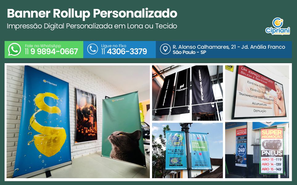 Banner Rollup Personalizado para Eventos, Peça seu Orçamento 1 Imagem Banner Rollup Personalizado para Eventos, Peça seu Orçamento 1 Imagem