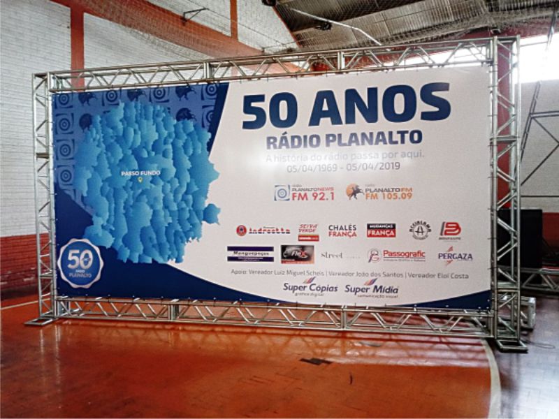 Boxtruss e Backdrop com Lona Personalizada, Saiba Mais Imagem Principal Boxtruss e Backdrop com Lona Personalizada, Saiba Mais Imagem Principal