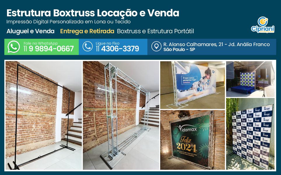 Estrutura Boxtruss Locação e Venda, Fale Conosco Já 1 Imagem Estrutura Boxtruss Locação e Venda, Fale Conosco Já 1 Imagem