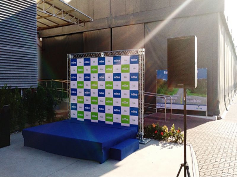Impressão de Tecidos com Ilhós para Backdrops, Veja Mais Imagem Principal Impressão de Tecidos com Ilhós para Backdrops, Veja Mais Imagem Principal