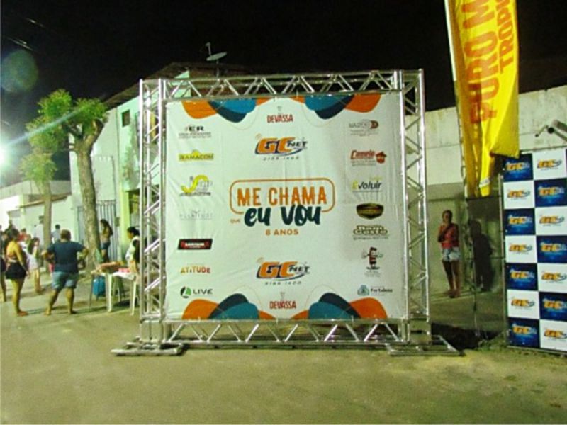 Locação de Boxtruss Backdrop, Entrega e Retirada em SP Imagem Principal Locação de Boxtruss Backdrop, Entrega e Retirada em SP Imagem Principal