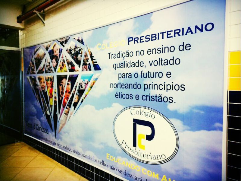 Painel de PS para Sinalização  | Cipriani Comunicação Visual em São Paulo SP