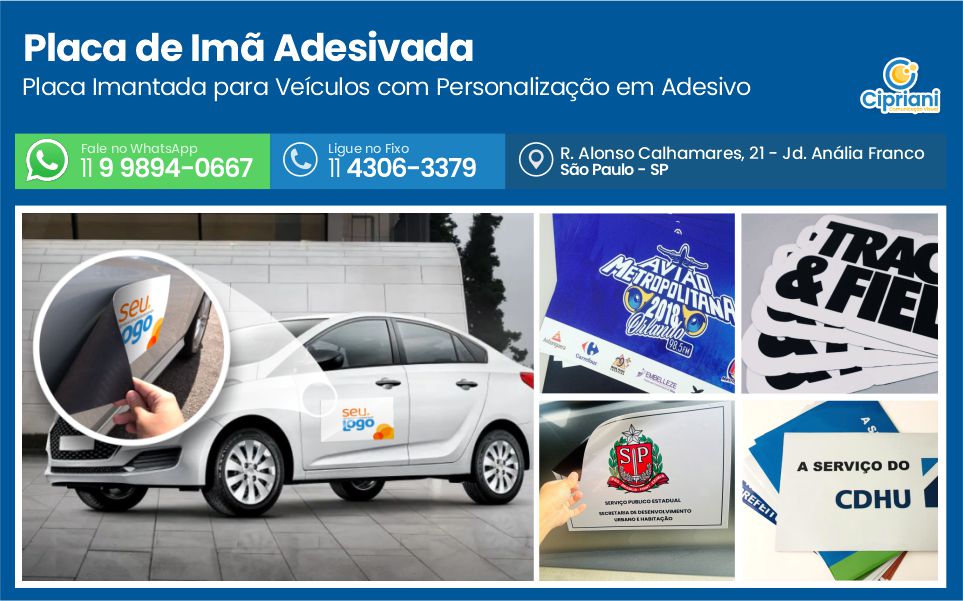 Placa de Imã Adesivada em São Paulo, Descubra Mais 1 Imagem Placa de Imã Adesivada em São Paulo, Descubra Mais 1 Imagem