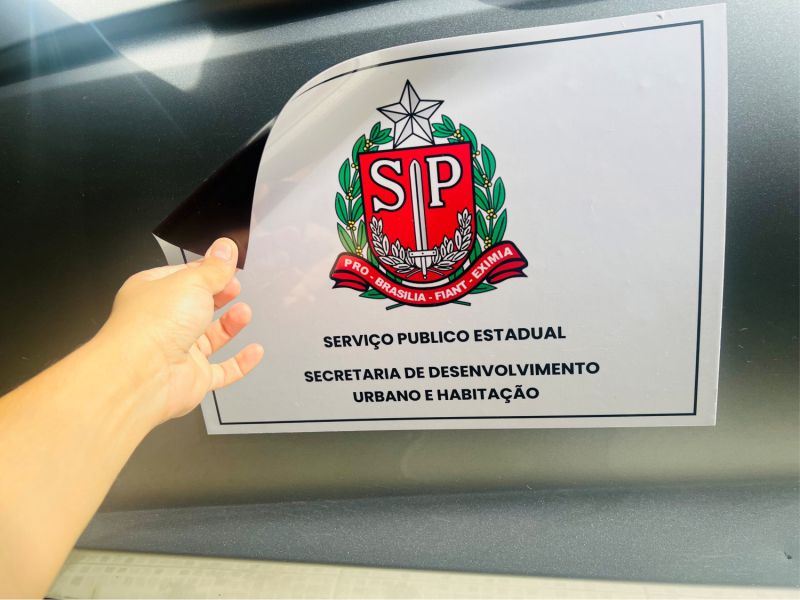 Placa de Imã com Adesivo em São Paulo, Faça seu Pedido Imagem Principal Placa de Imã com Adesivo em São Paulo, Faça seu Pedido Imagem Principal