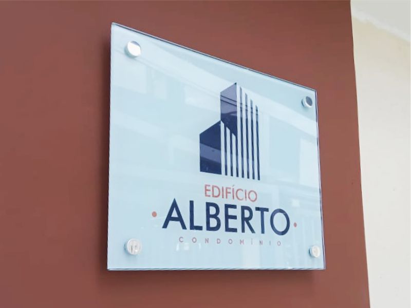Placa de Vidro para Recepção em São Paulo, Saber Preços Imagem Principal Placa de Vidro para Recepção em São Paulo, Saber Preços Imagem Principal