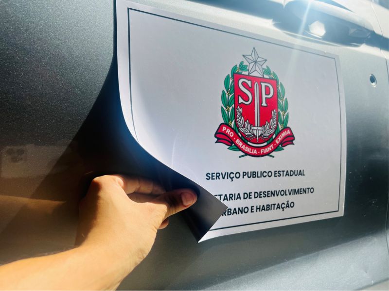 Placa Imantada Personalizada  | Cipriani Comunicação Visual em São Paulo SP