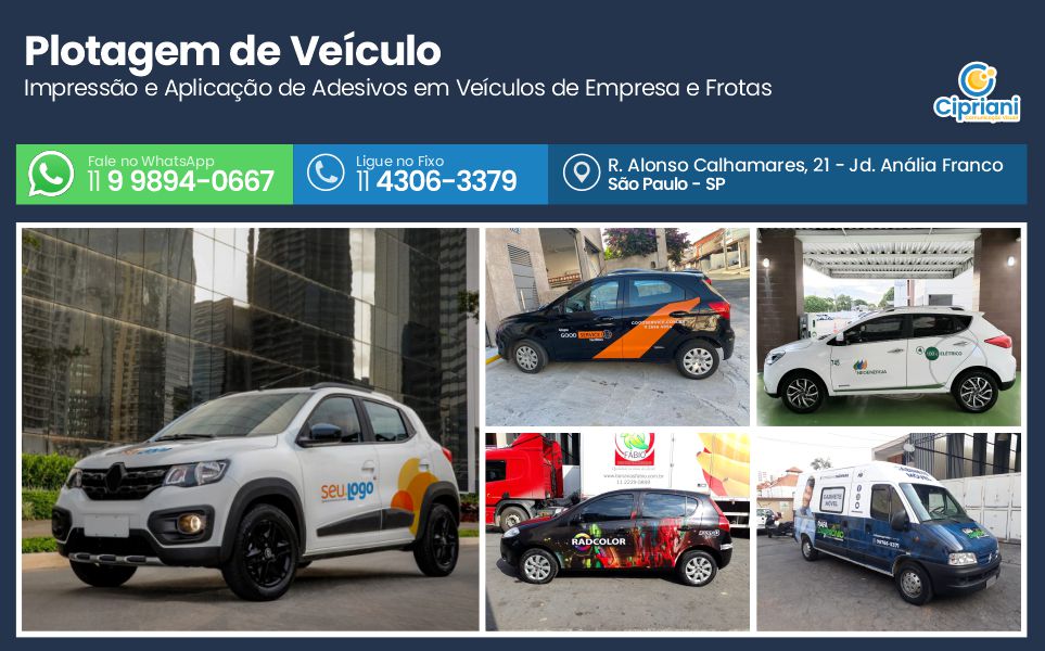 Plotagem de Veículo em São Paulo, Impressão sob Medida 1 Imagem Plotagem de Veículo em São Paulo, Impressão sob Medida 1 Imagem